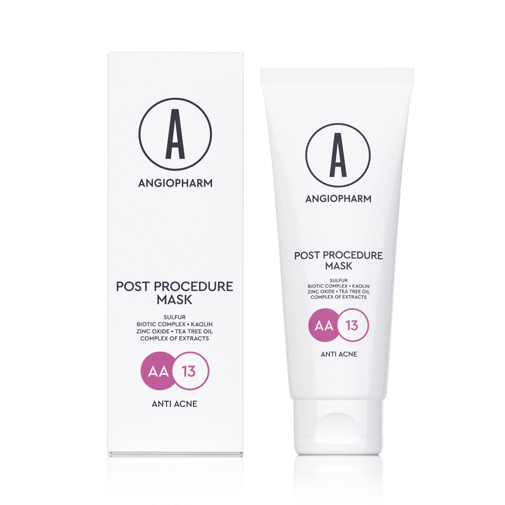 Angiopharm — МАСКА ПОСЛЕ ЧИСТКИ, 75 МЛ