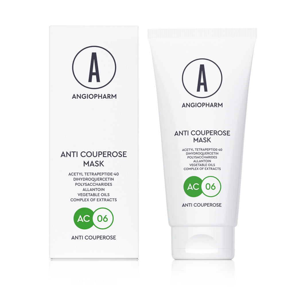 Angiopharm — УСПОКАИВАЮЩАЯ АНТИКУПЕРОЗНАЯ МАСКА, 200 МЛ